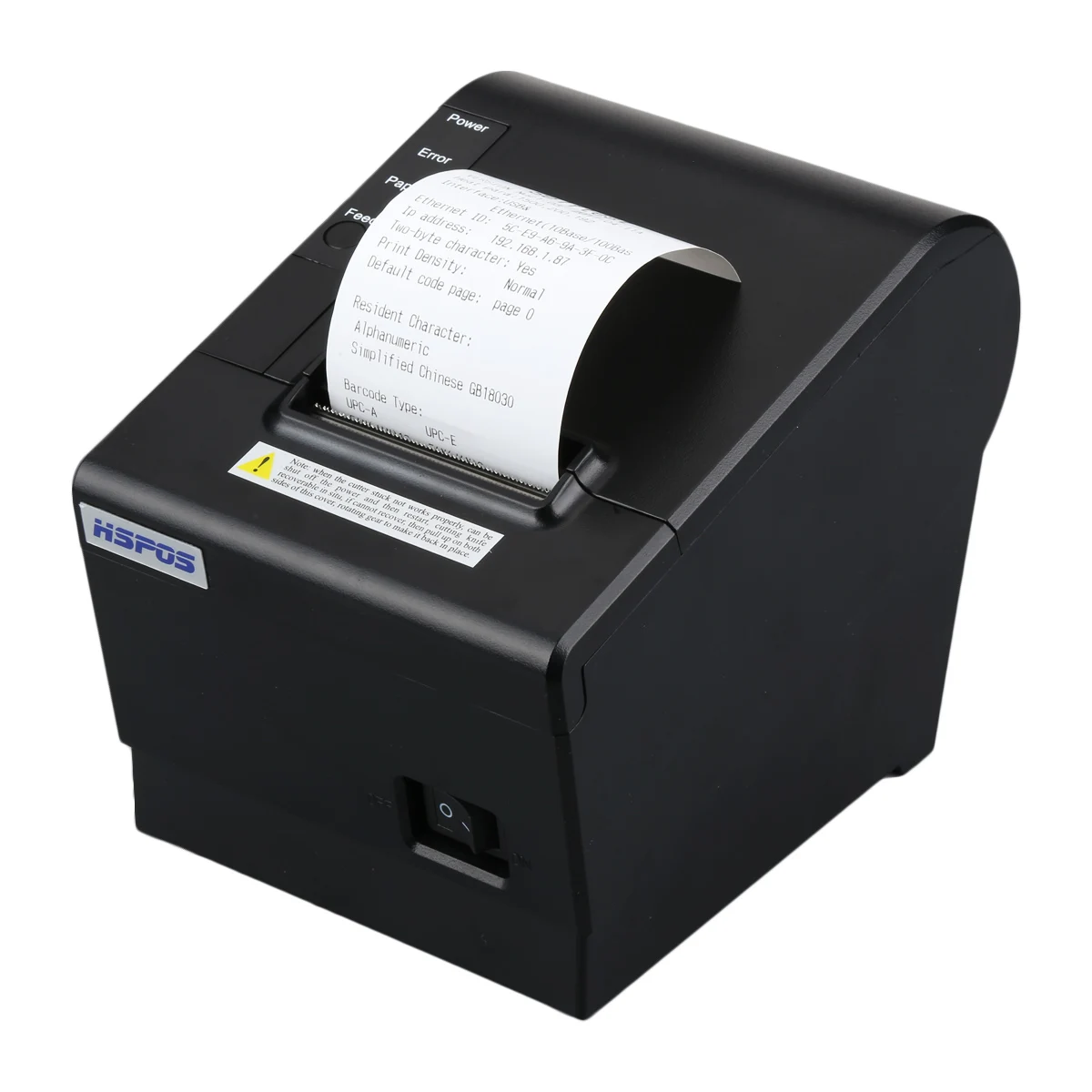 

ATU&UTVHS-K58 58mm Thermal Printer POS Receipt Printer 120mm/s With Auto Cutter