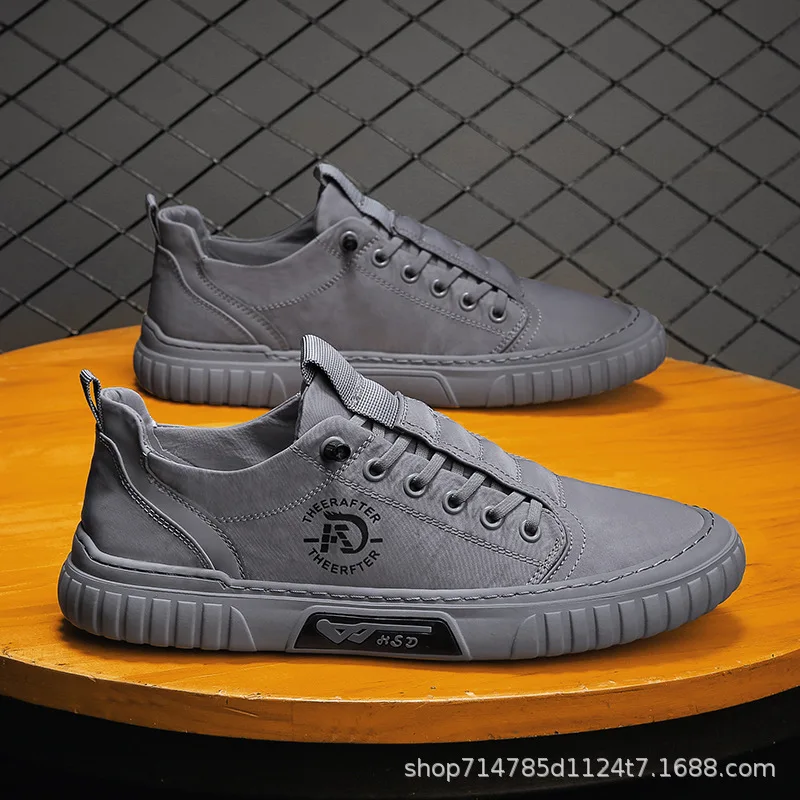 Men Sneakers Casual Canvas Shoes Breathable Walking Flats Slip-on Man Vulacnized Shoes Summer Working Footwear Zapato De Hombre