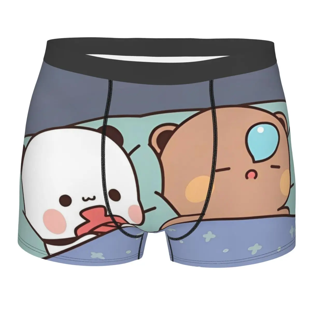 

Sexy Boxer Bubu Yier Beer Cartoon Shorts Panties Men's Underwear Soft Underpants for Male Plus Size