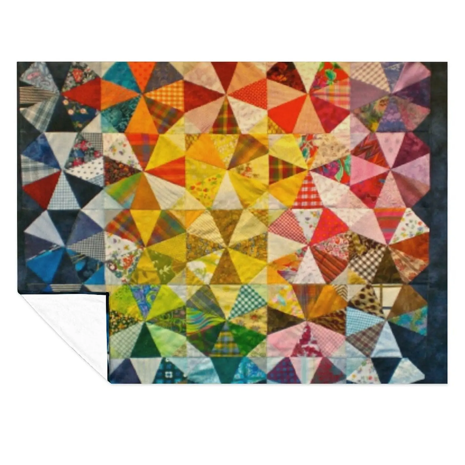 

patchwork Throw Blanket Luxury Designer Soft Plush Plaid Picnic Kid'S Blankets
