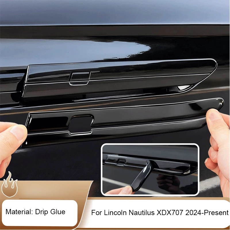 

Защитная накладка на ручку двери автомобиля от царапин для Lincoln Nautilus XDX707 2024-наст. время, наклейка на внутреннюю часть дверной ручки и кнопки стеклоподъемников
