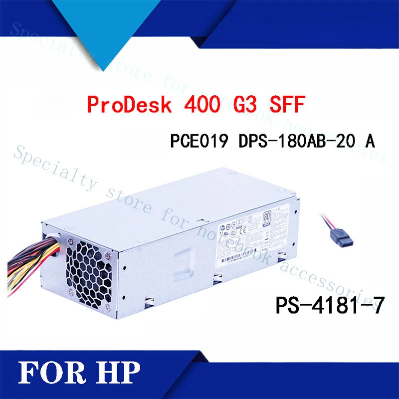 

A+ For HP PS-4181-7 Universal PCE019 DPS-180AB-20 A/400 G3 SFF 180W Power Supply
