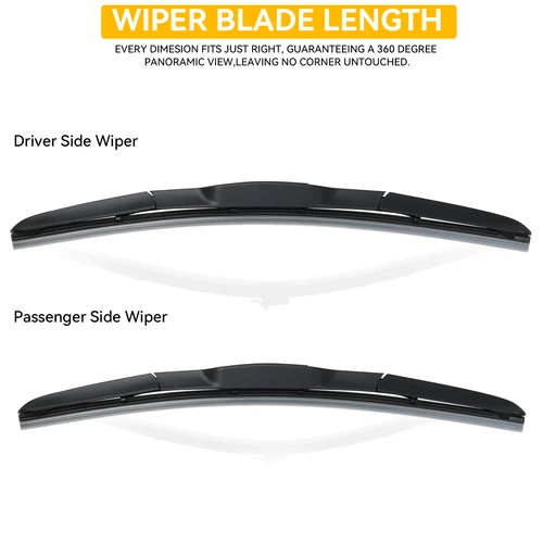 Imagen 2 del producto Limpiaparabrisas híbridos delanteros de Erick para Mazda 3 Axela BM BN 2014 - 2018 parabrisas ventana cepillos de lluvia 24 ""+ 18""