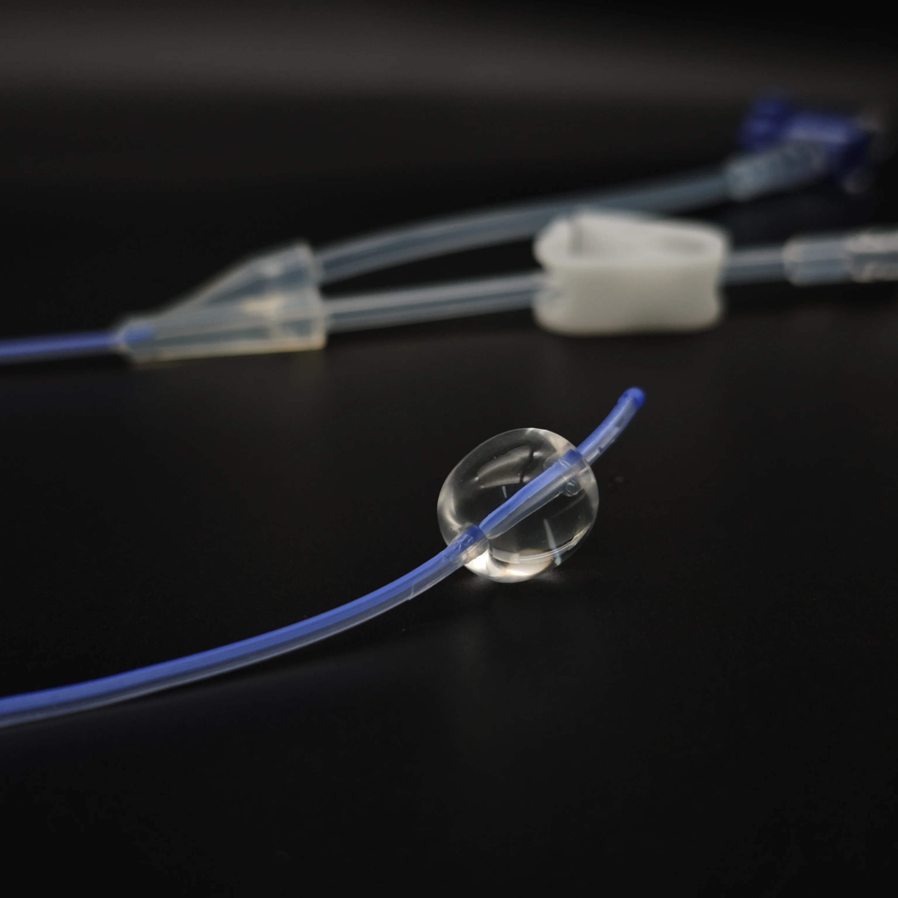 Hysterosalpingography Catheter Disposables Sterile Hsg Catheter with Infusion Valve for Single Use 5Fr/7Fr