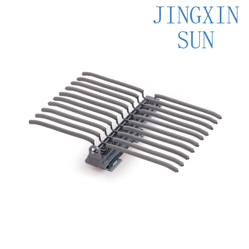 Hanging hangers in wardrobes and cabinets, built-in telescopic hangers in cloakrooms, pull-up pants rack pants pull