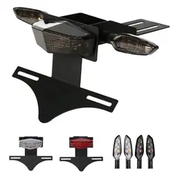 For Surron Sur-ron Sur ron Light Bee Segway Fender Eliminator Rear Tail Tidy LED Brake Light Turn Indicator licence plate holder