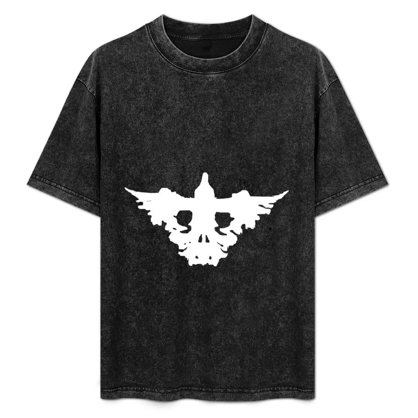 

Crow Skull - Rorschach Shirt - Before the Storm - Life is Strange 1.5 T-Shirt Comfortable Basic Crew Neck Tee