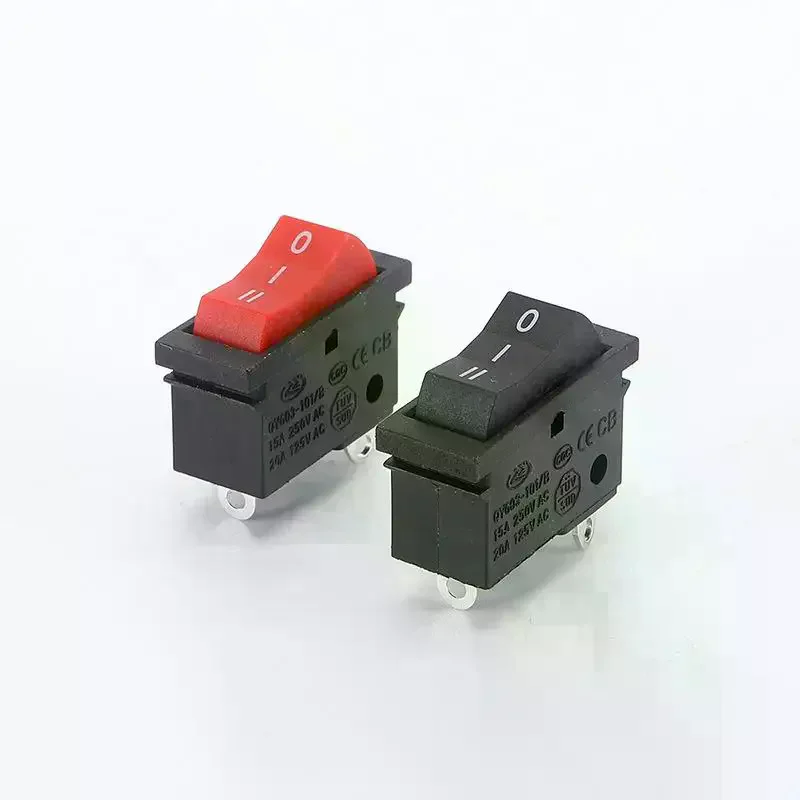 

1 шт., электрический нагреватель для бутылок с горячей водой, 3 передачи, переключатель типа, черный, красный, электрический фен, кнопка включения и выключения, аксессуары «сделай сам»