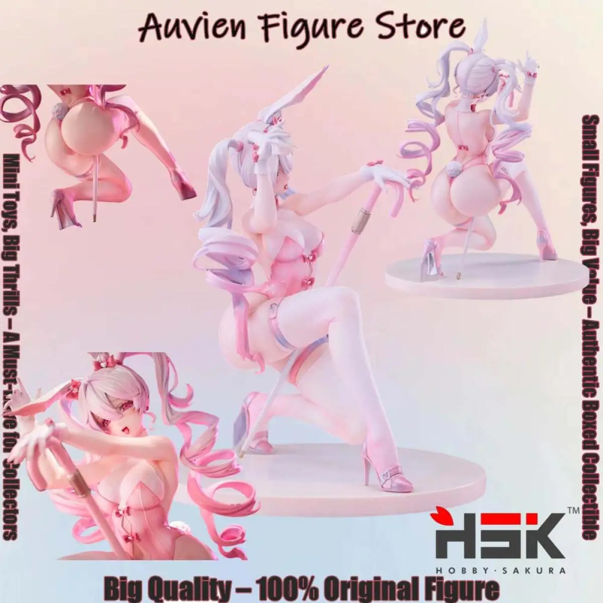 Officially Licensed Hobby Sakura Tuzhate Figure Anime Cane Bunny Girl Crossroad Character Model