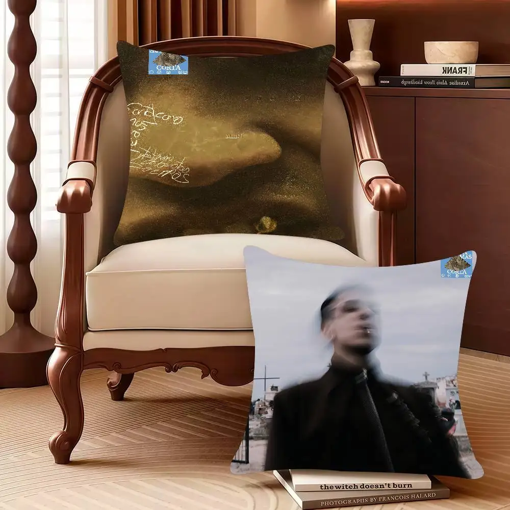 

La Vida Era Mas Corta M-Milo j Pillow Case Decor Protective Covers Comfortable soft for Sofa Living Room Home office