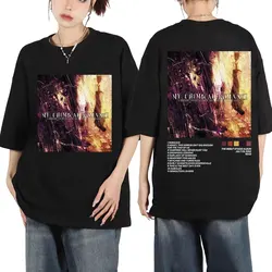 Rock Band My Chemical Romance Album Poster Print T-shirt Harajuku Rock Oversized T-shirts Men's Women's Fashion Vintage T Shirts