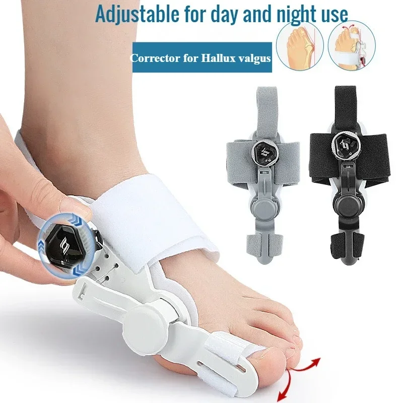 Bunion Corrector Unisex Foot Hallux Valgus Braces Rotatable Toe Separator Straightener Adjustable Pedicure Finger Toe Corrector