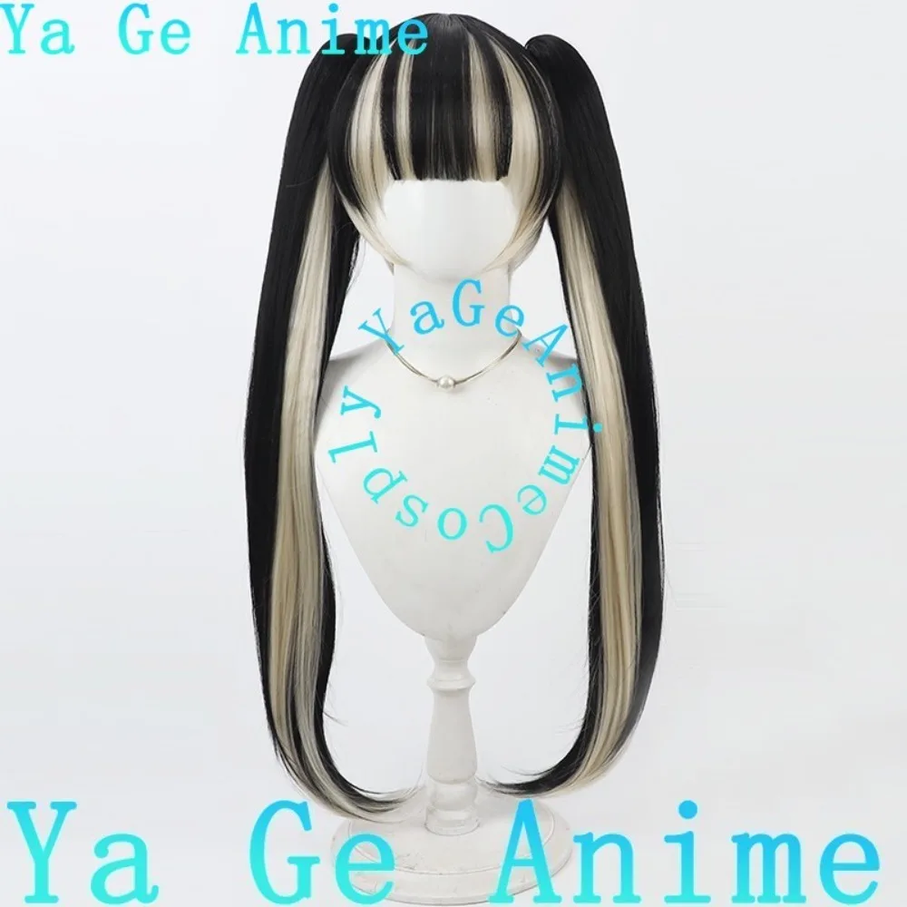 HololiveJūufūtei Raden شعر مستعار تأثيري التوأم ذيول أنيمي عرض الواقع لعبة لعب الأدوار شعر مستعار تستخدم لحفلات الرقص أنيمي