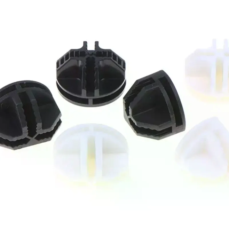 New 10Pcs DIY Wire Grid Shelf Connectors Plastic Cube Connectors For Closet Wardrobe Shoe Rack Linen Storage