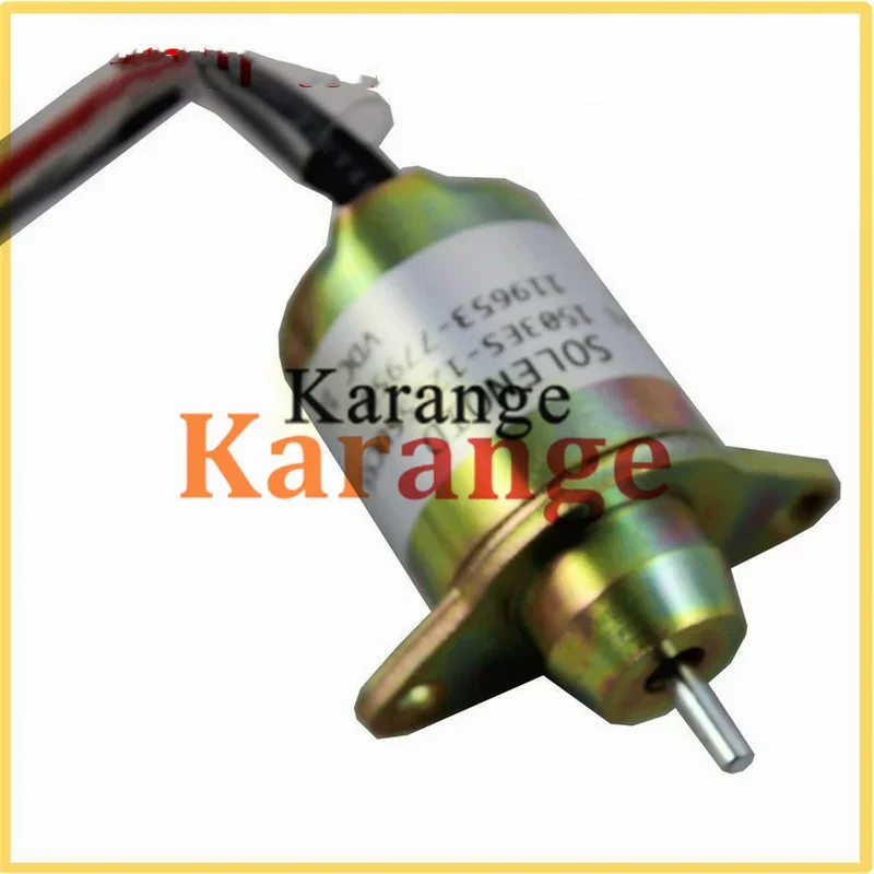 119653-77950 119653 77950 Newly Fuel Shut Off Solenoid Valve Shutdown 1503ES-12S5SUC5S For Yanmar 11965377950