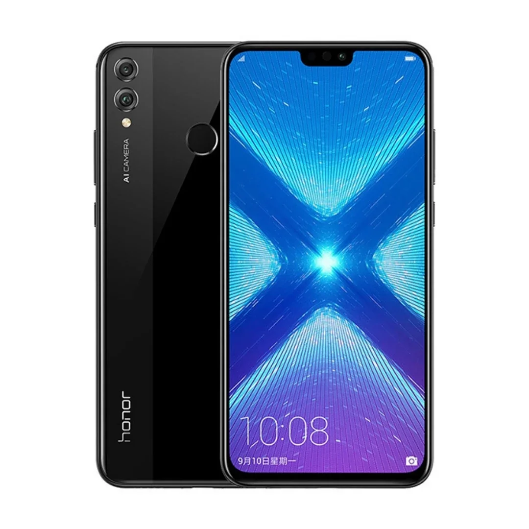 Global, HONOR-8X, teléfono inteligente Android 6,5 pulgadas 4 + 128GB ROM teléfono móvil red 4G Google Play Store Dual SIM 3750 mAh teléfonos móviles