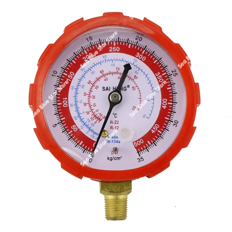 Pressure Gauge Head Refrigerant Air Conditioner Maintenance Tools and Equipment Household TableAir Conditioner Fluoride Meter
