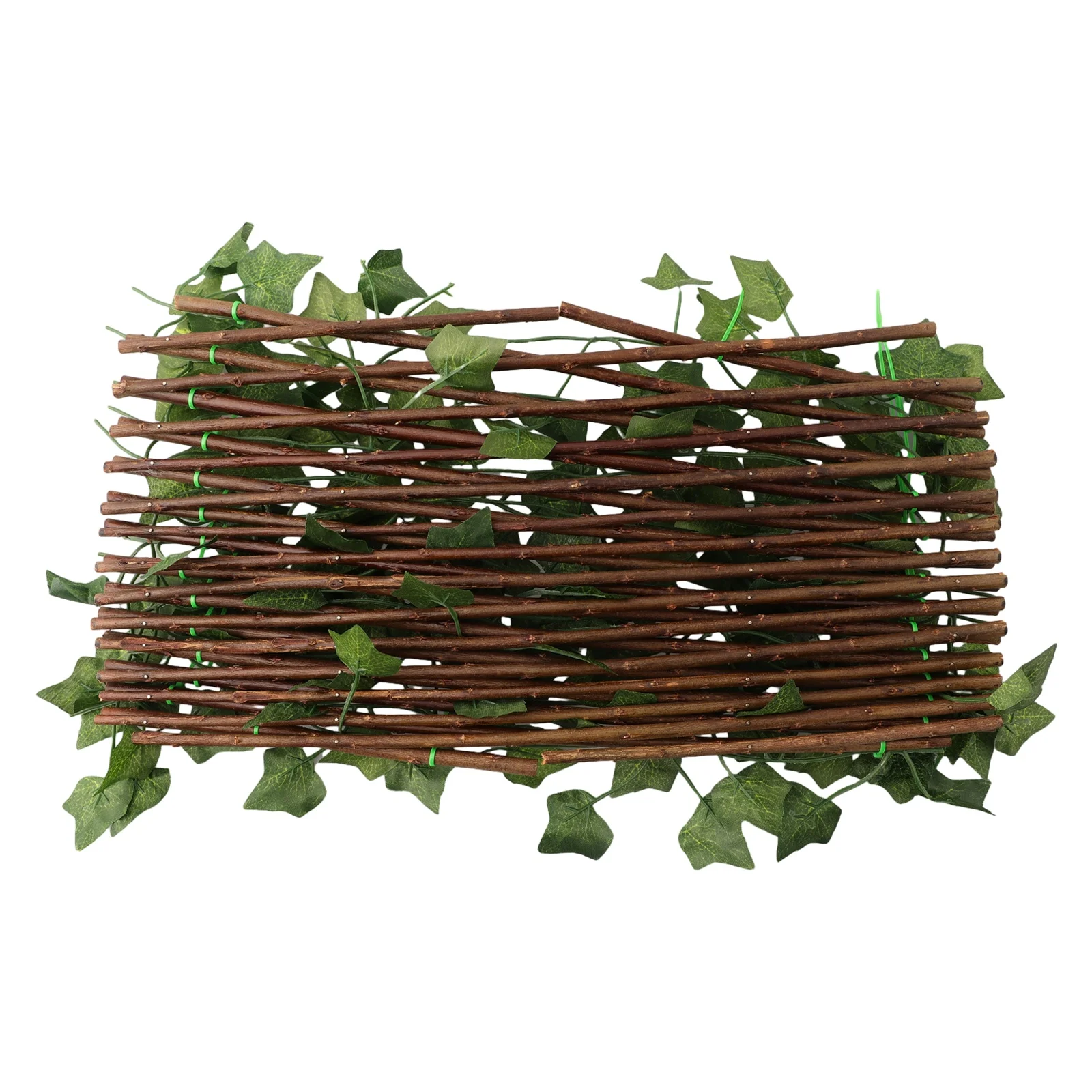 Simulation Fence Leaf Fake Plant Ivy Fence Garden Fence Fence Guardrail Decorative Telescopic Fence For Living Room Hallway