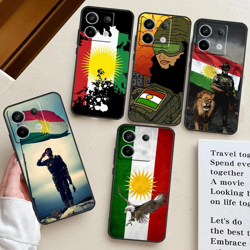 

Чехол с флагом Курдистана для Redmi Note 12 9 10 11 13 Pro Plus 9S 10S 11S 12S, чехол для Redmi 12 10C 12C 13C