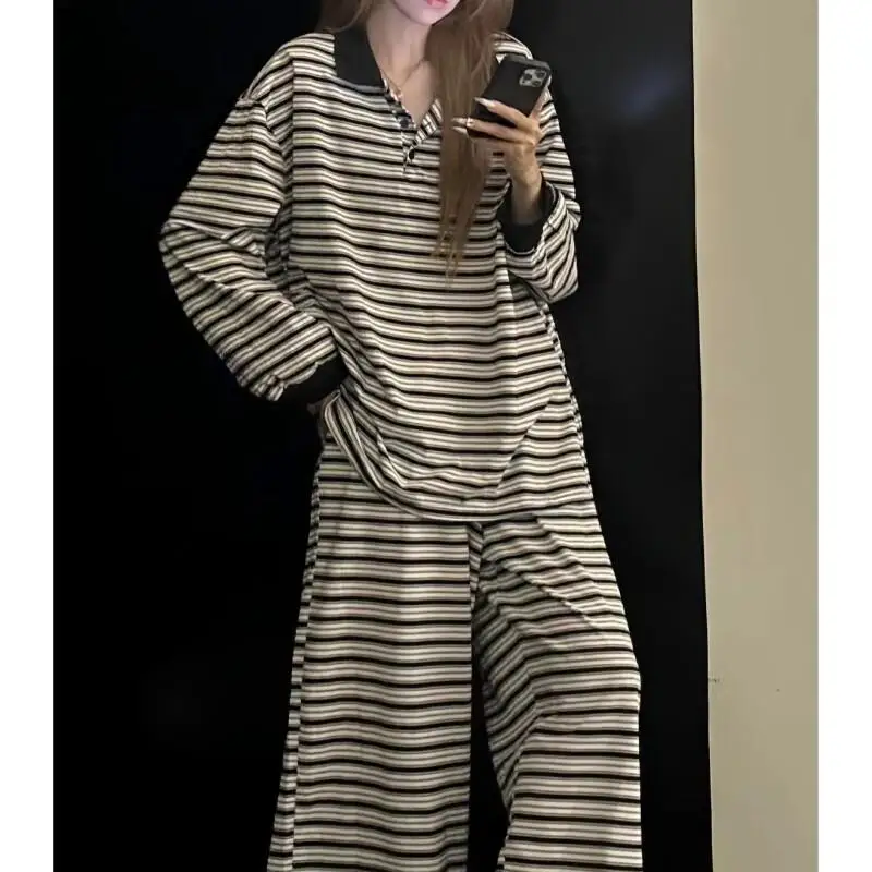 

Pjs Set Women's Pajama Set Women's Warm Winter Pajamas Fashionable Home Clothes, Pajamas Cute and Soft Pajama Set Hoodie Sweater
