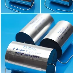 1PCS HIFI Axial MPT/MKP High Temperature Horn Divider High/Mid Frequency Divider Non Polarized Capacitor 400V