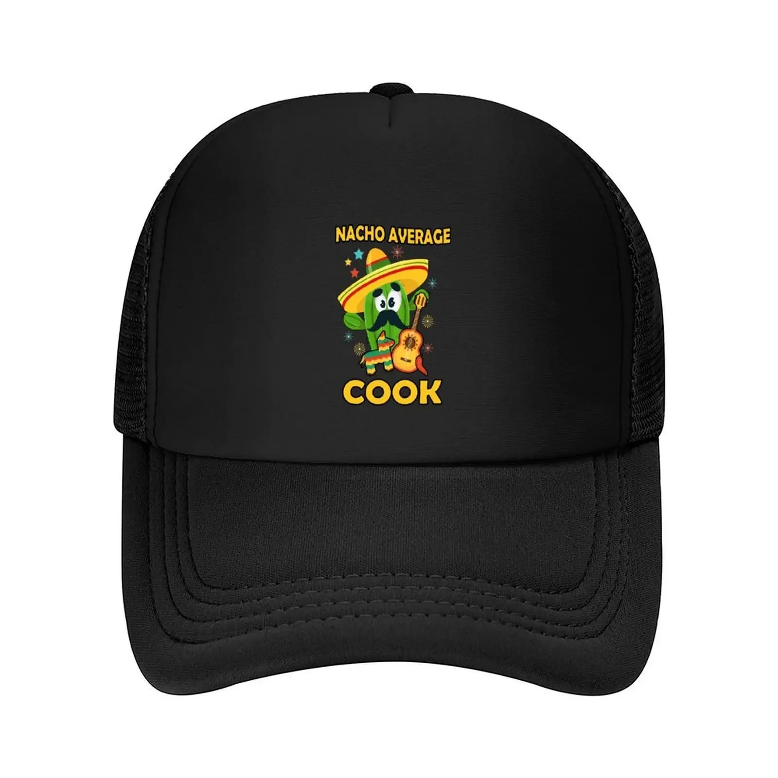 2026 Nacho Average Cook Baseball Cap Wild Ball Hat hard hat Custom Cap hats for men Women's Hats 2025 Men's