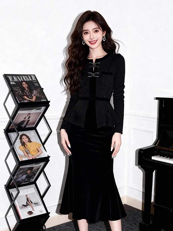 

Новая женская модная юбка-трапеция с высокой талией и бантом, из полиэстера, для осени и зимы