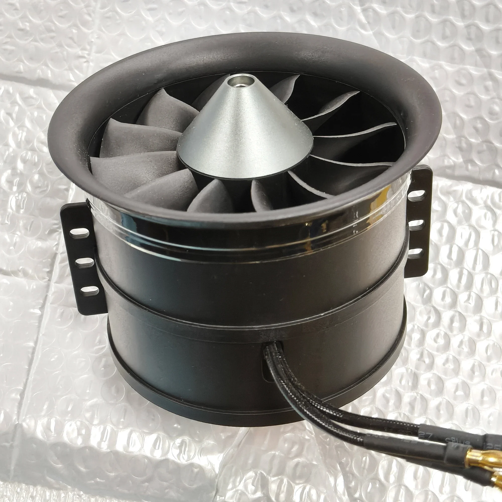 UniFlyRC EDF Jet Fixed Wing Plane Replacement Parts, QX-MOTOR 90mm 12Blades CWCCW Ducted Fan Power System With 100A 120A Brushle