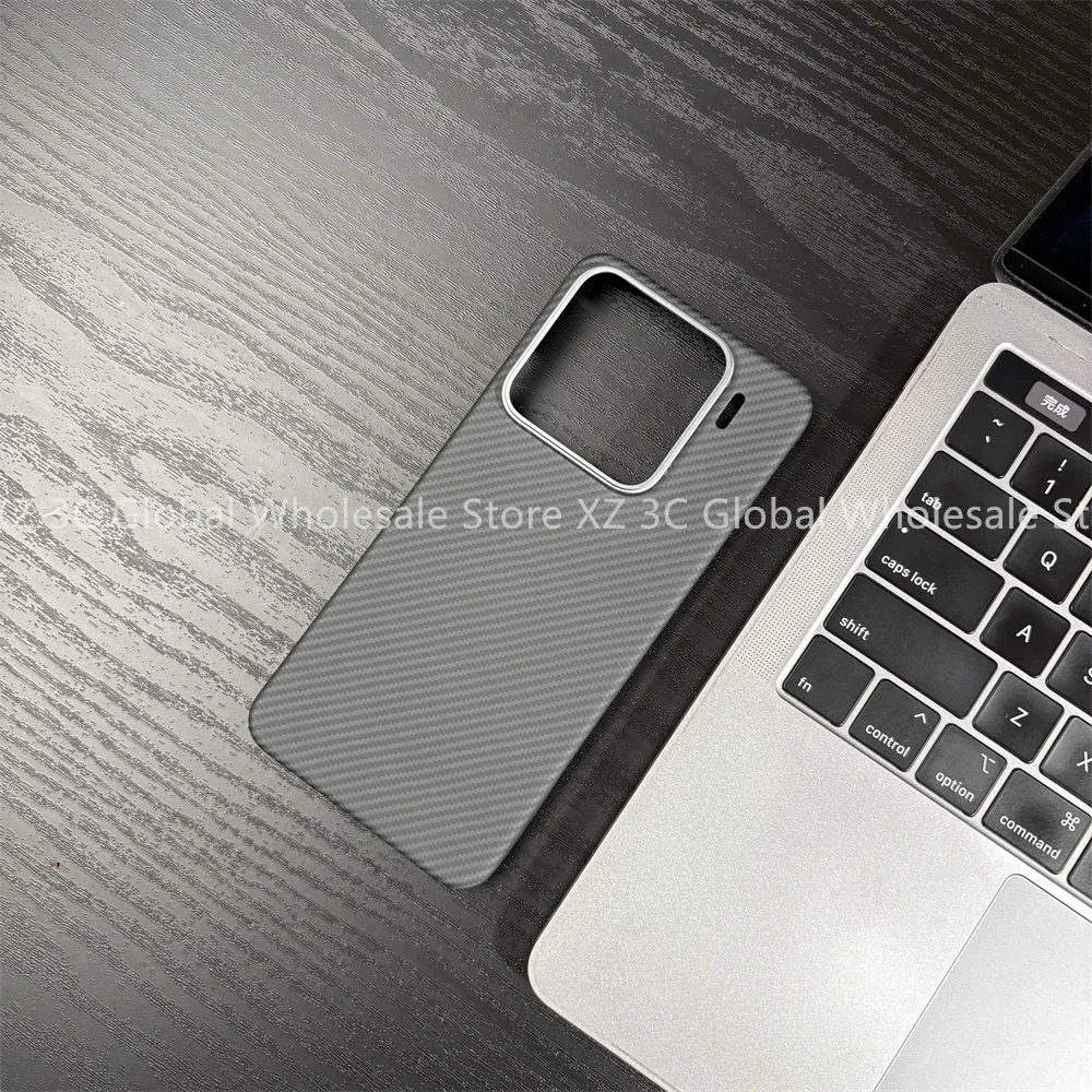 Carbon fiber phone case for Xiaomi 15 15 Pro case Real Kevlar aramid carbon Fiber case for Xiaomi 15 thin carbon magnetic Funda