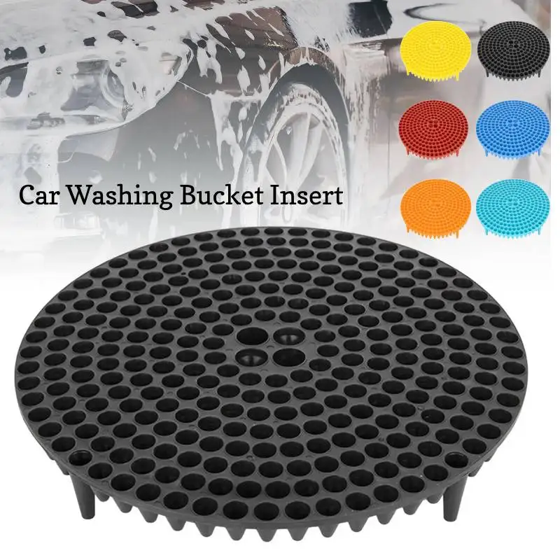 10.24' Car Washing Bucket Insert Detachable Car Wash Tool Car Cleaning Kits Dirts Remover Filter Accessories Car Detailing Tool