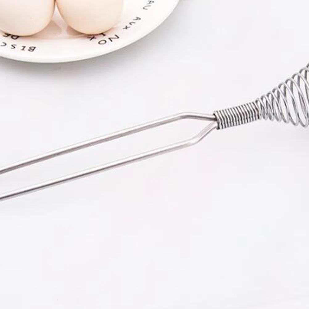 

2 Pcs Egg Beater Mixer Blending Whisk Spring for Baking Stainless Steel Cooking