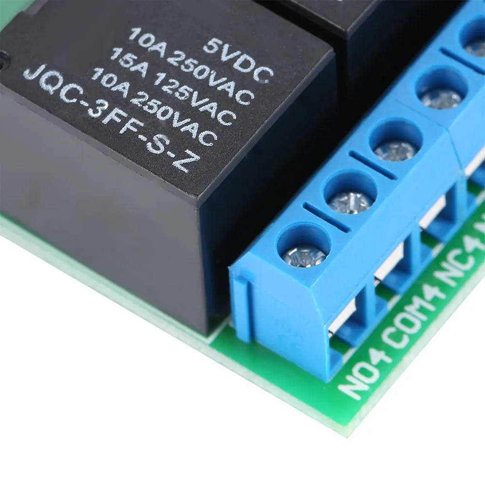 

Relay Control 4 Channel 5V Relay Bistable IO25C04 Relay Module Self Locking Low Pulse Trigger Latch Relay Electronic Projects