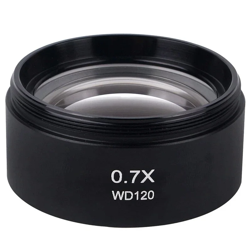 

RELIFE Auxiliary Microscope Lens WD165 0.5X 0.7X Objects Camera Lens For Trinocular Stereo Zoom Microscope Barlow Glass Lens