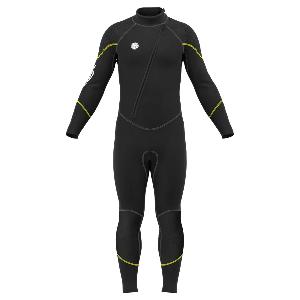 

SLINX Men's SCR Diving Suit 3mm Warm Diagonal Zipper One-piece Wetsuit Long Sleeve Surfing Suit Snorkeling Winter Swimming