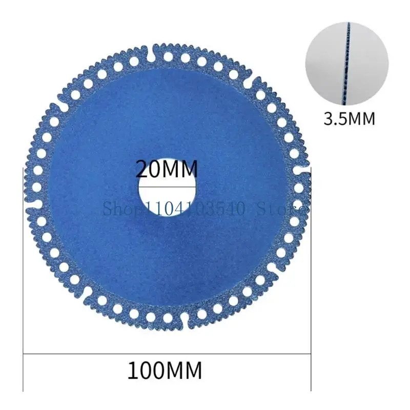 02DC 100mm Composite Multifunctional Cutting Disc Diamond Super Hard Circular