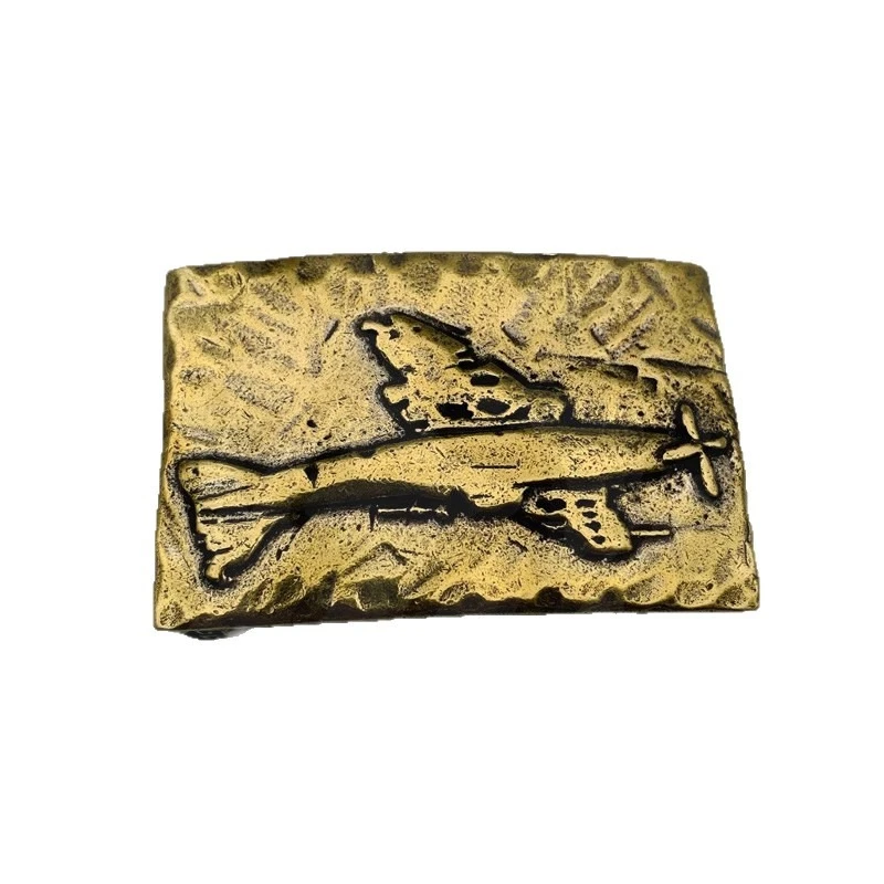 3.6/3.9cm Belt Buckle Pure Copper Smooth Buckle Belt Buckle Accessories Belt Head Retro Hebilla Cinturon Hombre Boucle Ceinture