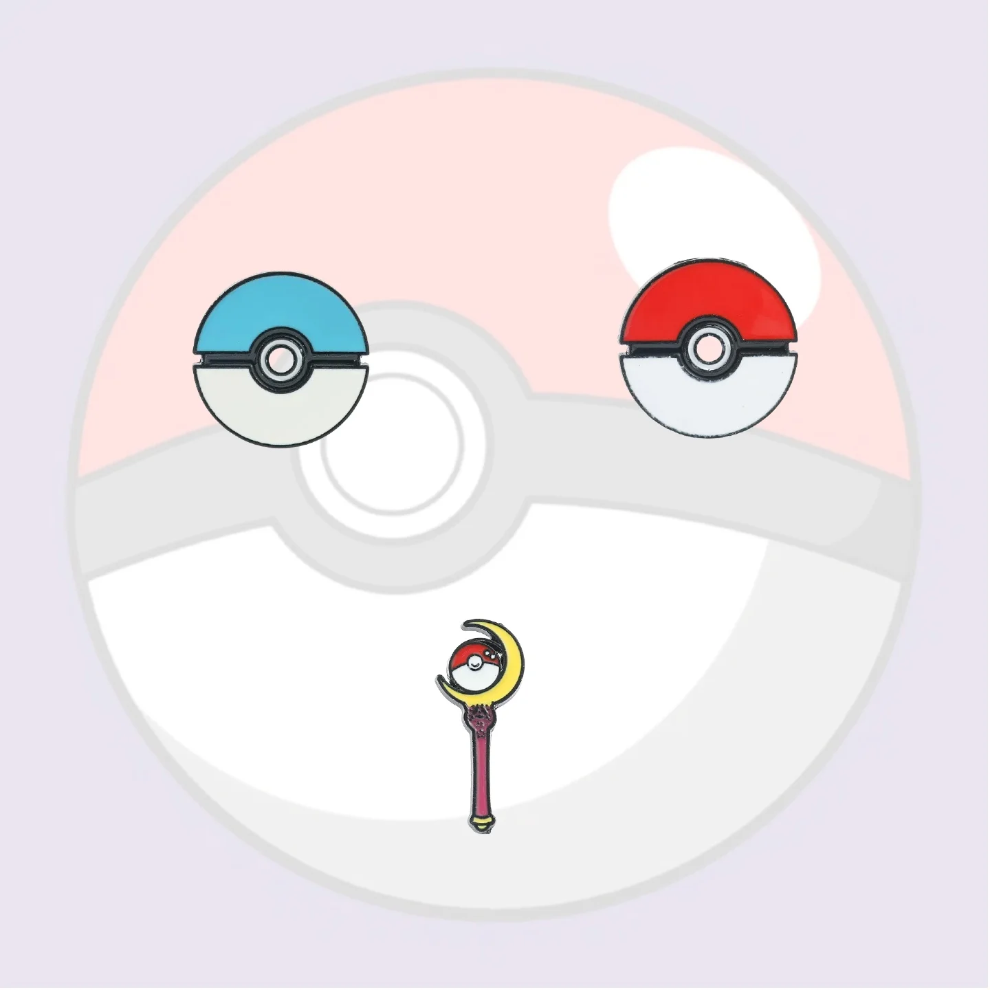 

Брошь в стиле аниме «Покемон Волшебные существа», высококачественная эмалированная булавка, модный металлический значок, кавайный ювелирный подарок