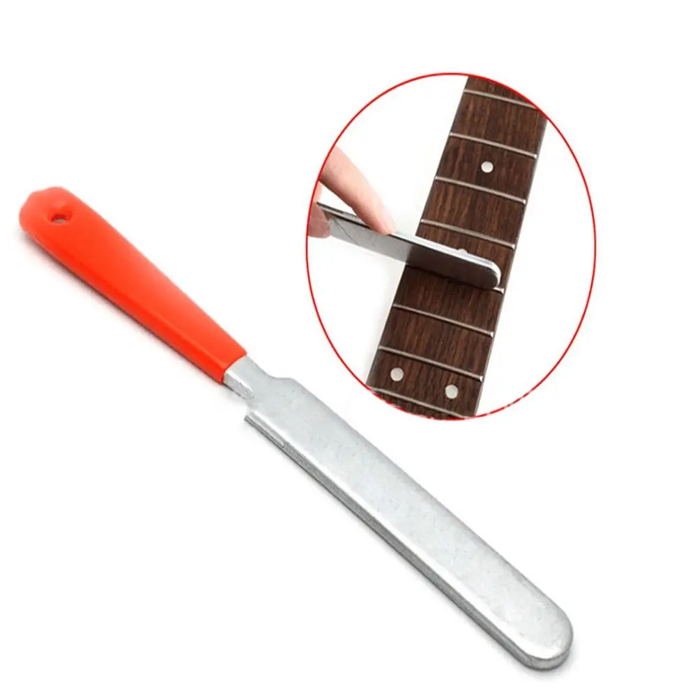 1/2/3pcs Guitar Fret Wire Sanding Stone Protector Kit Finger Plate Radian Polishing DIY Luthier Tool Guitar Bass Parts