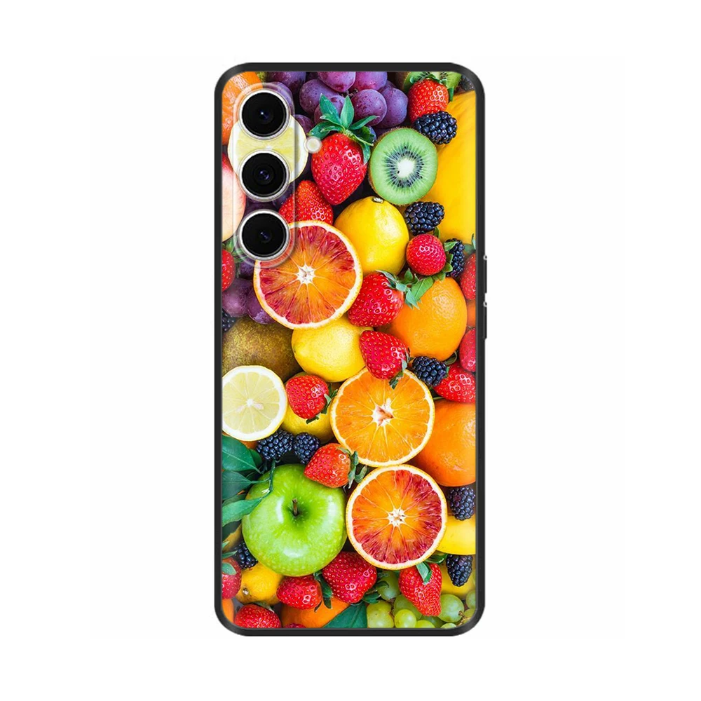 S24 FE Case For Samsung S24 FE Cover Fashion Marble Soft Silicone Coque Protective Cover For Samsung S 24 S24FE Phone Case Funda