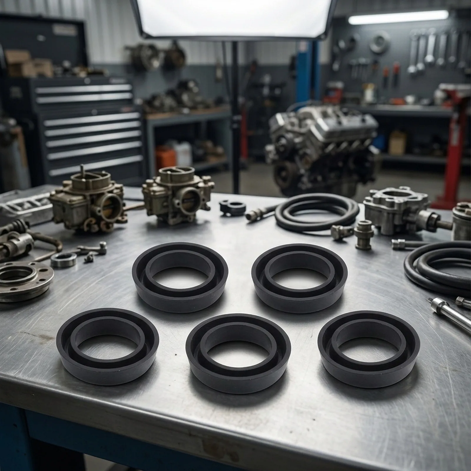 Engine Fuel Cup for accelerator Pump Cup Modern Fuel Safe Wear Resistant Precision Engineered For Edelbrock Carburetors