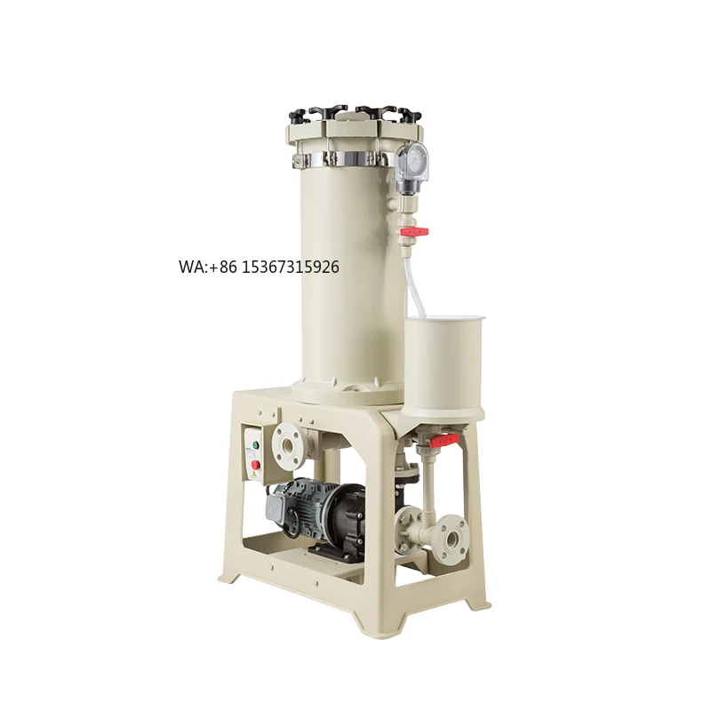 

20 Inch 8-Core Industrial Chemical PP Plastic Precision Filter for Electroless Plating Solution Purification,PP Chemical Filter