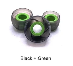 3Pair Silicone Earbuds with Spirals 4.5mm (L M S) Ergonomic Elasticity Ear Sleeves for In-Ear Headphones