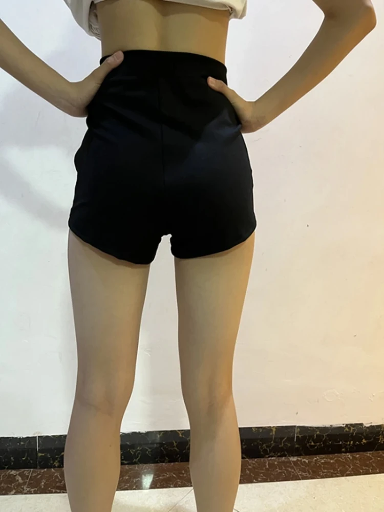 Kpop الكورية المغني المرأة ملابس رقص الجاز الحفل مثير مهرجان الملابس مرحلة الأداء راقصة الأبيض تمتد السراويل الضيقة #4