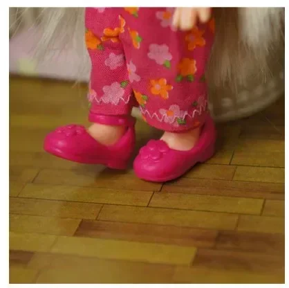 14 styles of shoes for choose  accessories for BB sister little kally doll BBI00K001