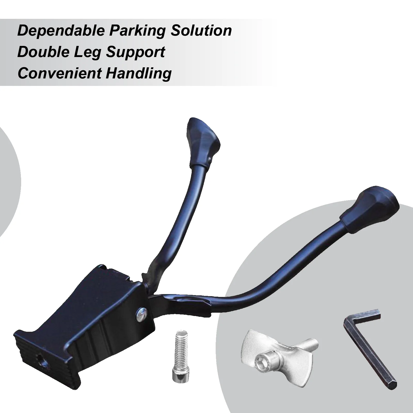 

Cycling Double Leg Kickstand Quick Release Double Leg Kickstand For Road Bikes Metal Parts Stable Rack Stand For Road Cycling