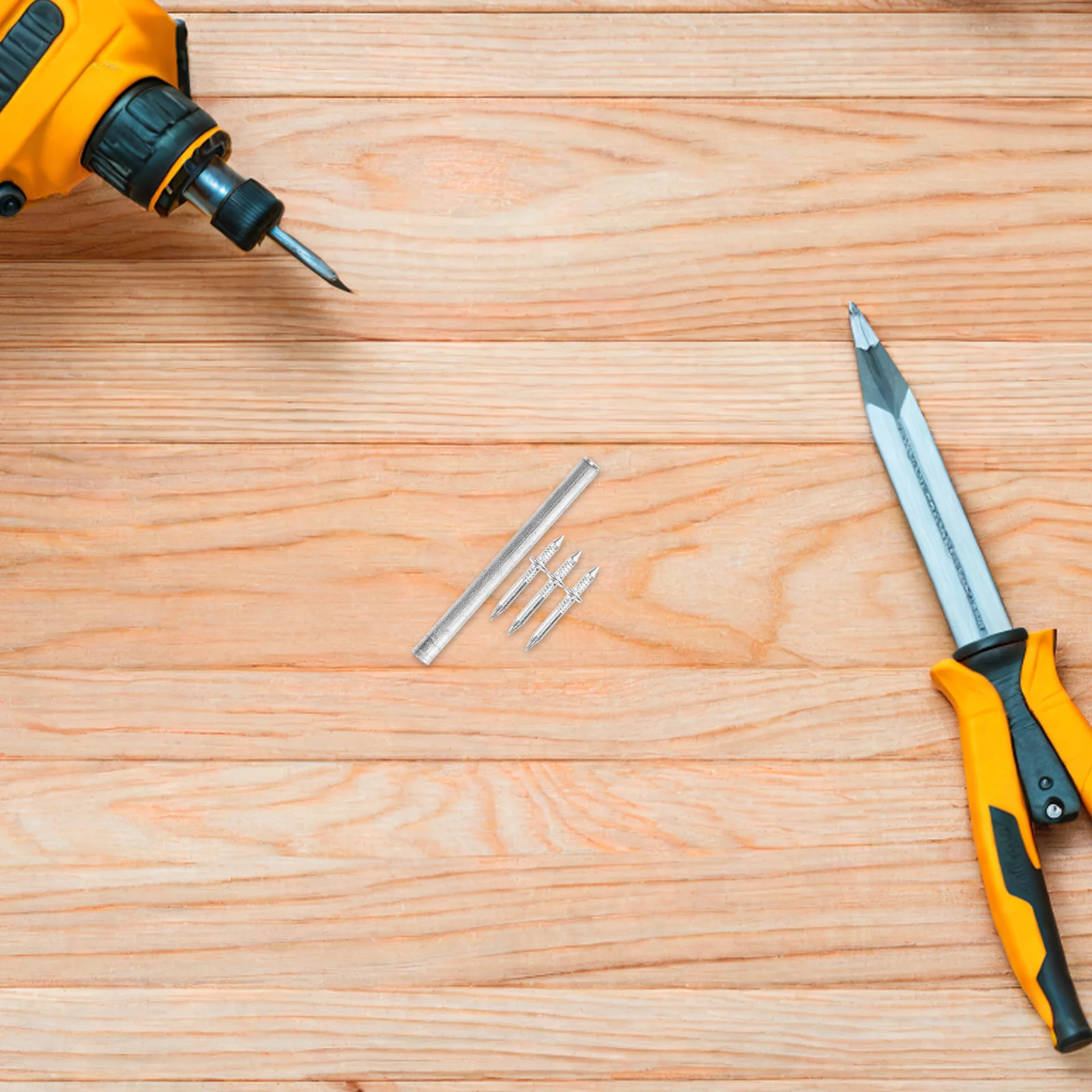 

400pcs Seamless Nails Bothway Invisible Skirting Board Fixing Screws For Baseboard Trim Door Frame Stairway Double Way Wall Nail