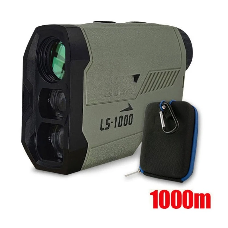 Cross-border Hot Sale Golf Rangefinder Telescope Hunting Outdoor Rangefinder Altimetry Angle 1000m