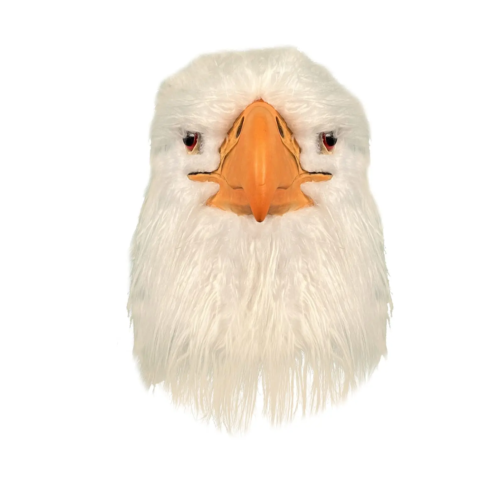 MAKEATREE Eagle Head Mask Animal Rubber Bird Mask Latex Costume Props Decor for Adult Party Halloween Christmas Cosplay