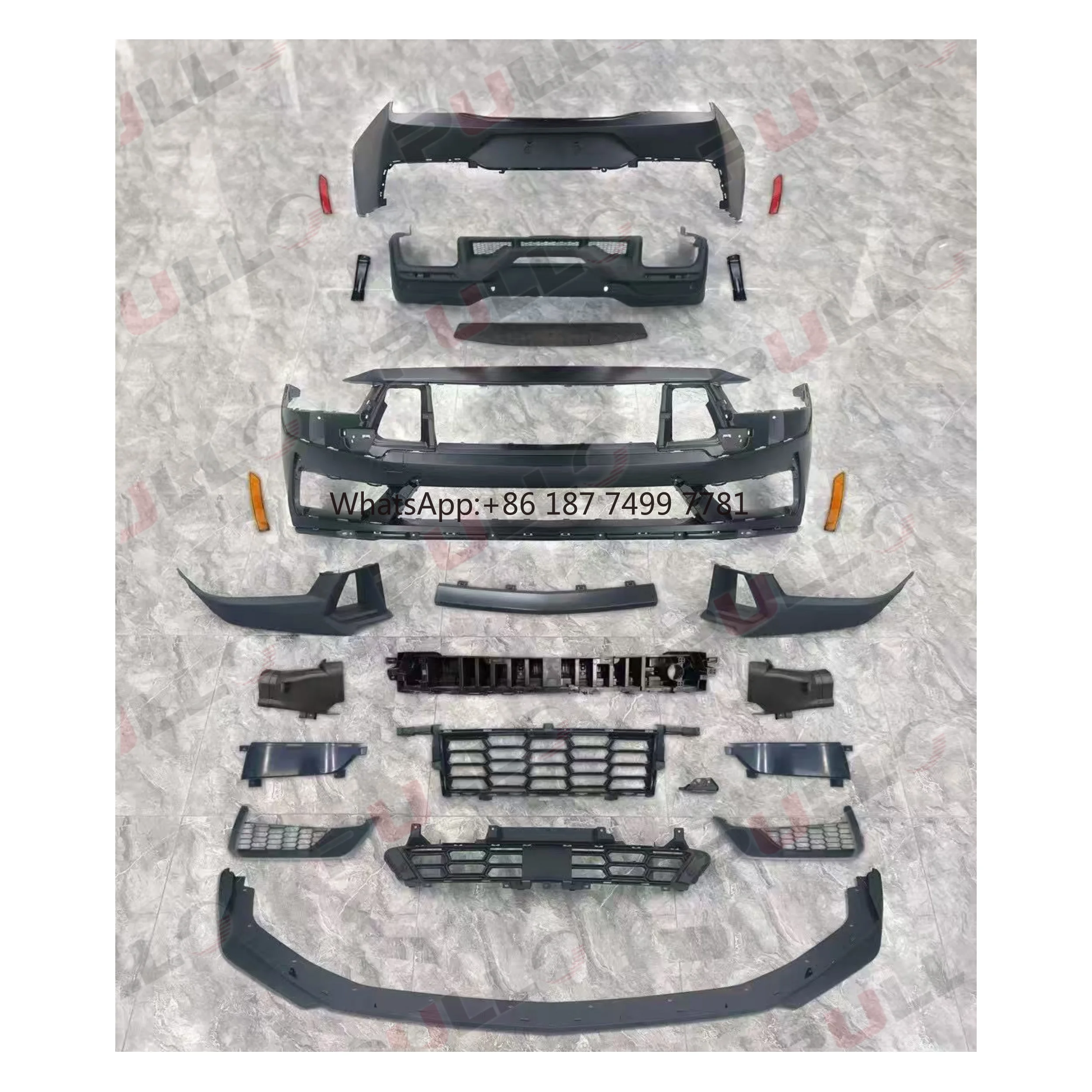 

Car Bumpers for FOR-D . 2024 Upgrade to Dark Horse with PP Material Car Bumpers Front Lip Rear Lip