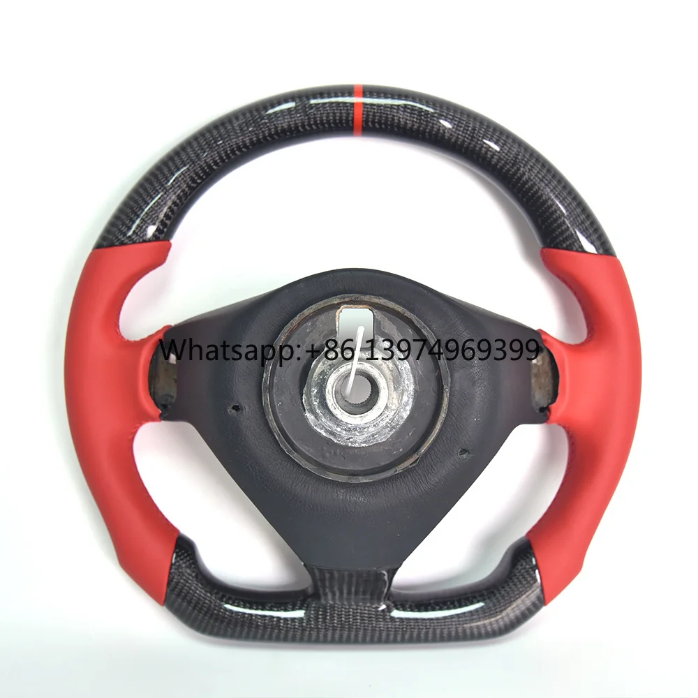 Suitable for Maserati GT Modified Carbon Fiber Steering Wheel Assembly, Suede Perforated Leather Customized Upgrade